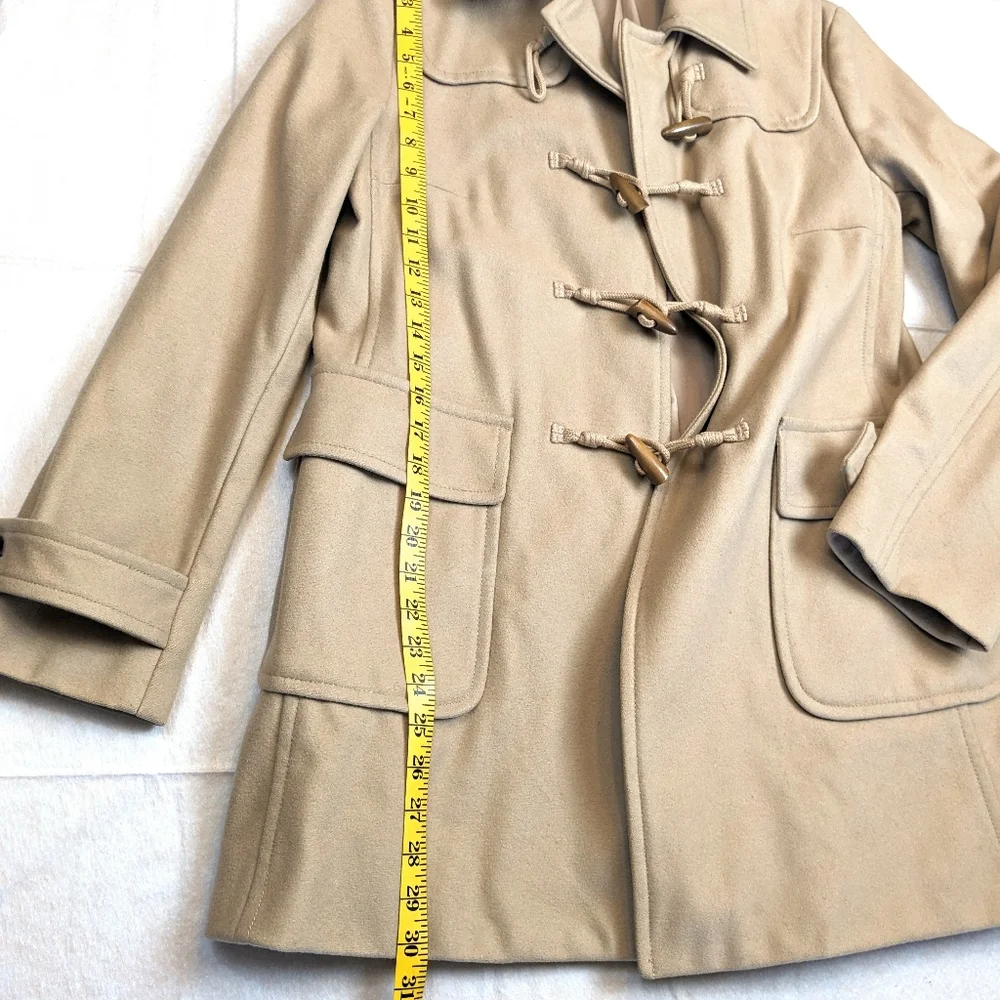 GAP Tan Peacoat with Toggle Closures - CLOSET CLOSING FINAL MARKDOWN - Picture 8 of 10